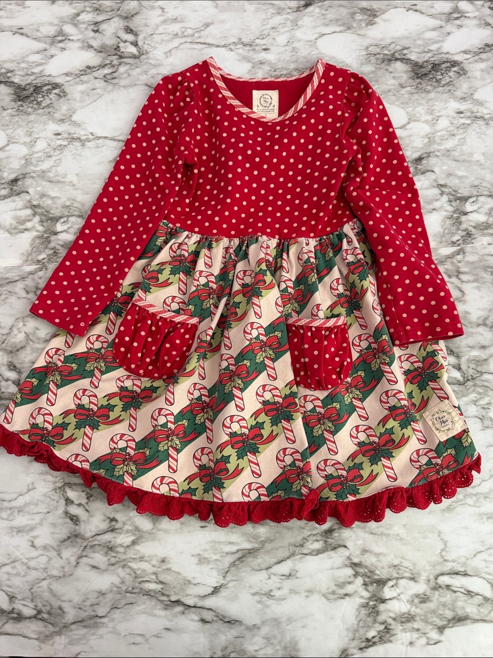 Olive Mae Christmas Dress